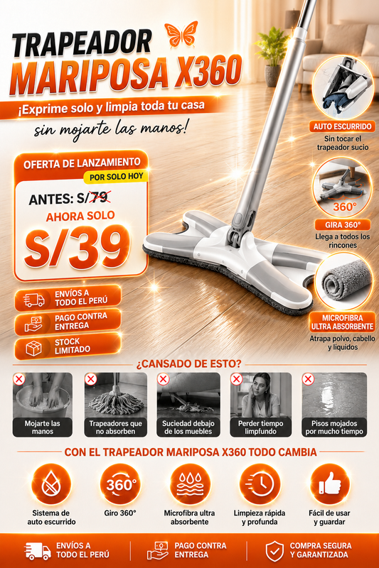 🧹Trapeador Mariposa🧹