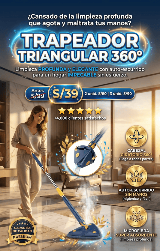 Trapeador Triangular